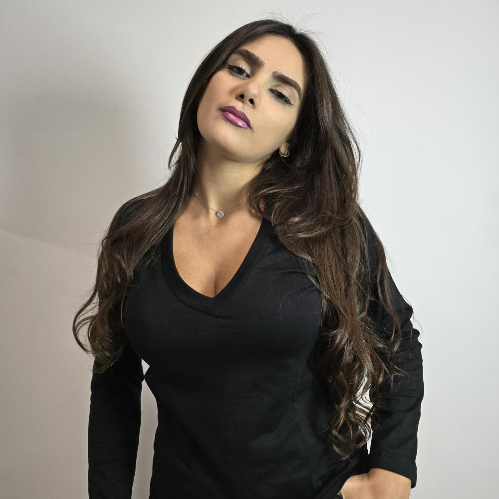 Plunge V-neck