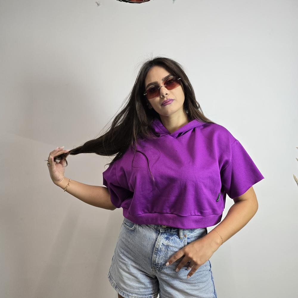 Oversized hoodie crop - Image 2