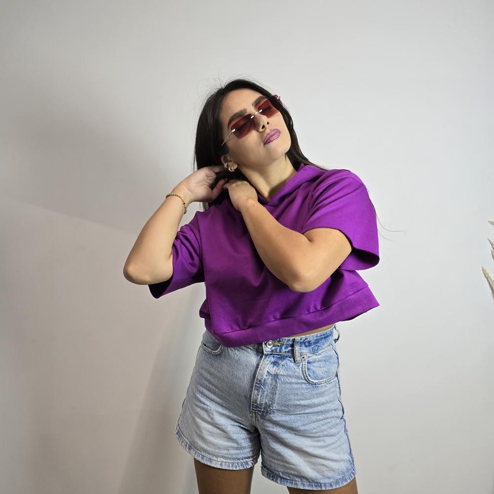 Oversized hoodie crop - Image 3