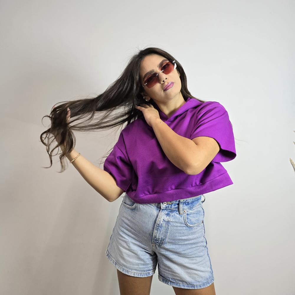 Oversized hoodie crop - Image 4